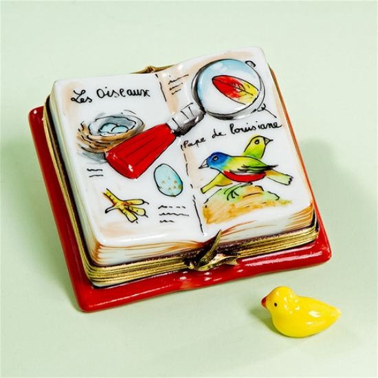 Picture of Limoges Bird Book with Birds Box