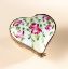 Picture of Limoges Roses and Leaves Heart Box