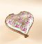 Picture of Limoges Roses Trellis Heart Box