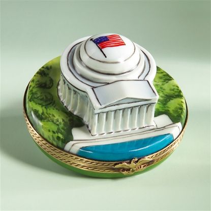 Picture of Limoges Jefferson Memorial Box