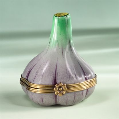 Picture of Limoges Gray Garlic Box