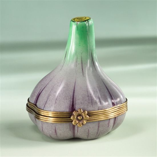 Picture of Limoges Gray Garlic Box