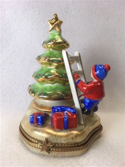 Picture of Limoges Christmas Tree Trimming Box