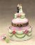 Picture of Limoges Wedding Cake with Flowers box 