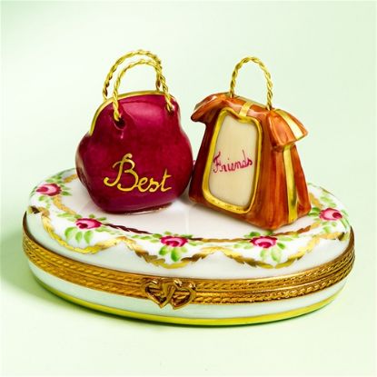 Picture of Limoges Best Friends Purses with Roses Box
