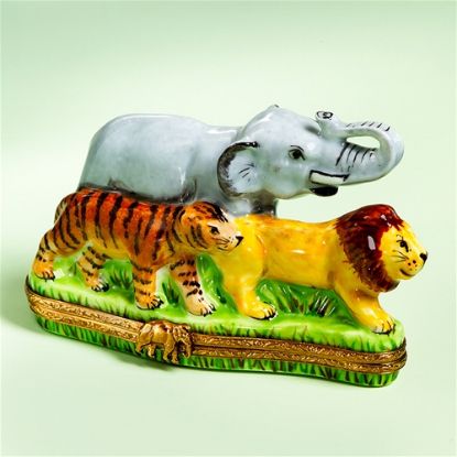 Picture of Limoges Jungle Animals Box