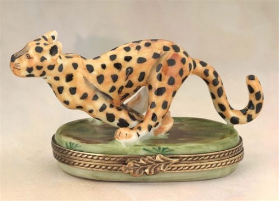 Picture of Limoges Running Cheetah Box