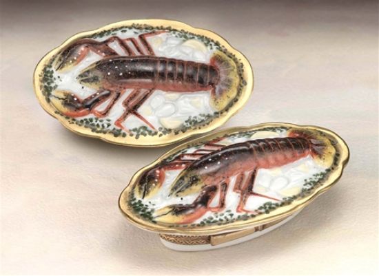 Picture of Limoges Lobster Plate Box, Each.