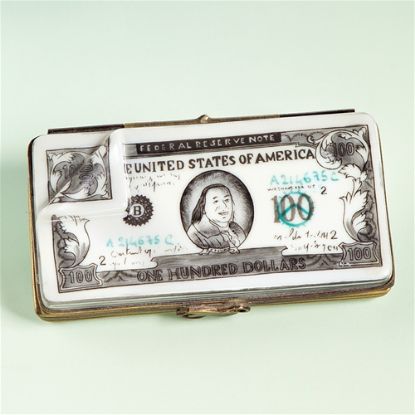 Picture of Limoges Stack of Dollars Box