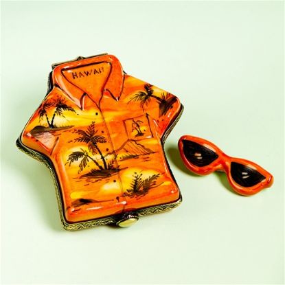 Picture of Limoges Hawaiian Sunset Shirt Box 