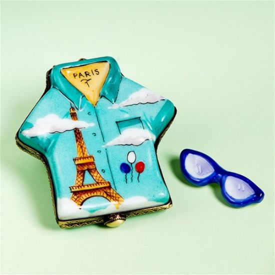 Picture of Limoges Paris Eiffel Tower Shirt Box 