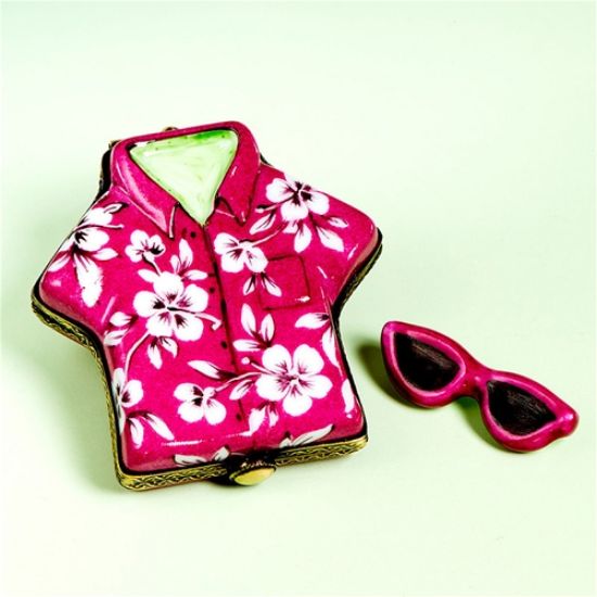 Picture of Limoges Summer Shirt with Flower Box and Sunglasses