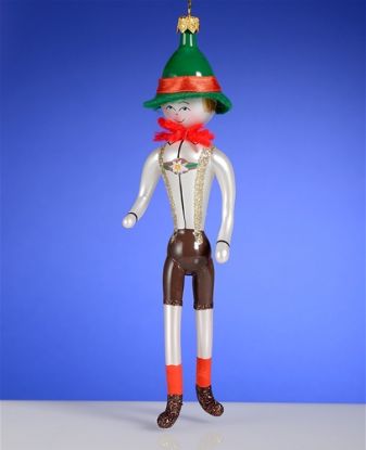 Picture of De  Carlini Bavarian Man Ornament