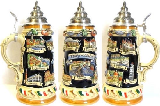 Picture of Italy Venice Panorama Exclusive German Beer Stein, Each