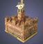 Picture of Downton Abbey Castle Glass Ornament