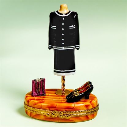 Picture of Limoges Coco French Chic Black Suit with Shoes and Purse Box