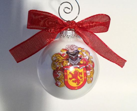 Picture of Diaz Family Crest Christmas Ornament