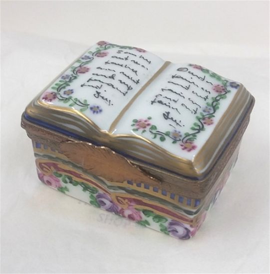Picture of Limoges Sevres Decor Book Box