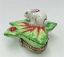 Picture of Limoges White Rabbit on Leaf Box