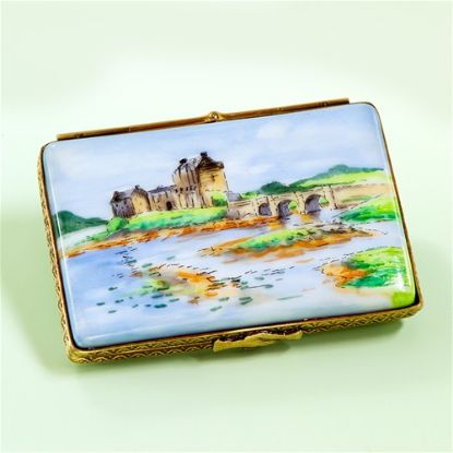 Picture of Limoges Scotland Castle Postcard Box