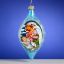 Picture of Guardian Angel Drop Russian Glass Christmas Ornament