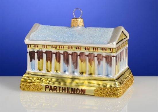 Picture of Parthenon Polish Glass Christmas Ornament