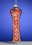 Picture of Chicago Sign Polish Glass Christmas Ornament