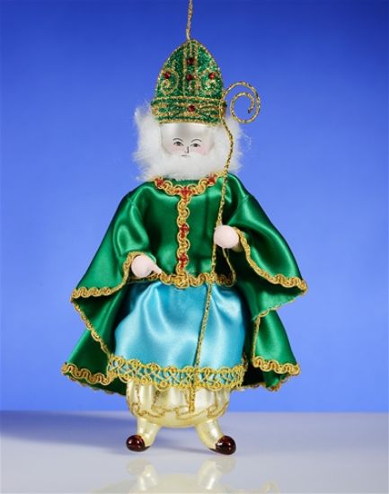 Picture of De Carlini St Patrick Christmas Ornament