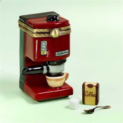 Picture of Limoges Single Espresso Coffee Maker Box with Coffee Bag, Sugar and Spoon