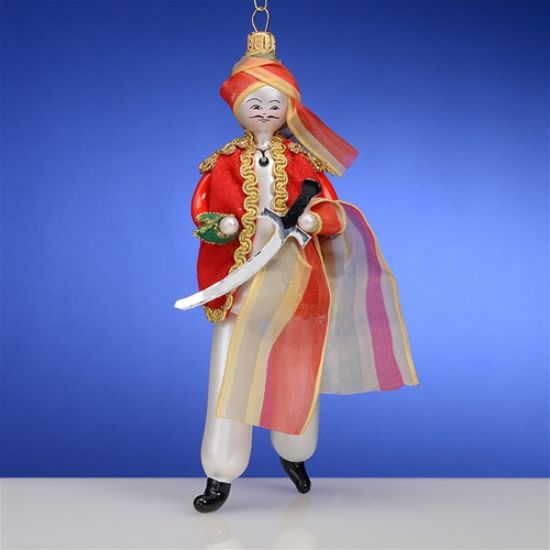 Picture of De Carlini Lord Byron Italian Christmas Ornament