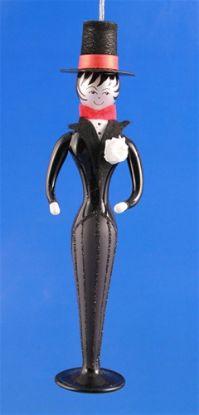 Picture of De Carlini Groom in Black Tux Italian Christmas Ornament