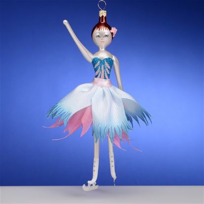 Picture of De Carlini Competition Ice Skater Christmas Ornament