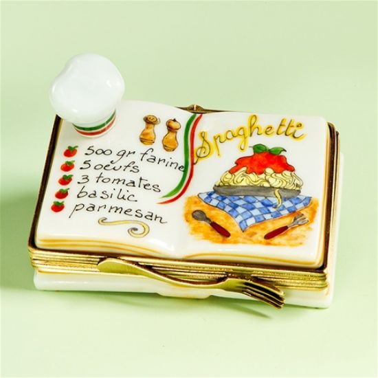 Picture of Limoges Spaghetti Recipe Book Box