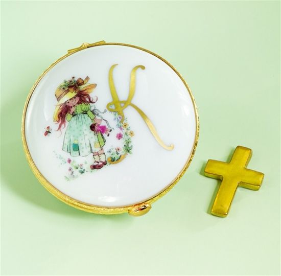 Picture of Limoges Katherine K Box with Cross