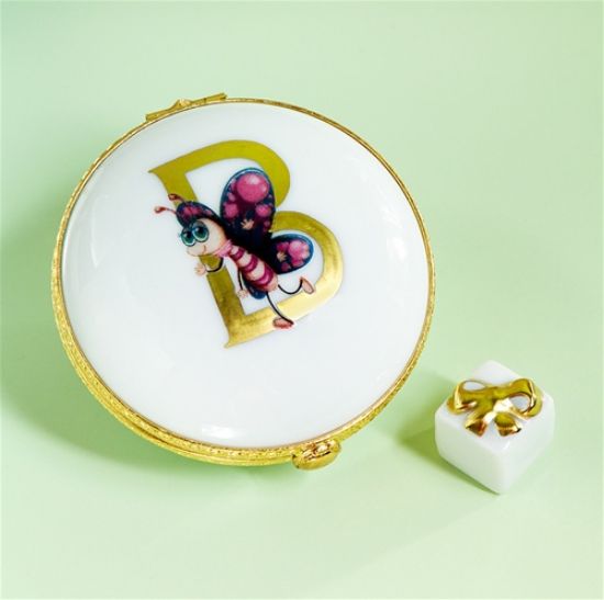 Picture of Limoges Butterfly B Box with Gift