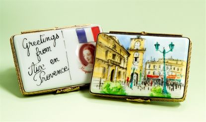 Picture of Limoges Aix en Provence Center Postcard Box