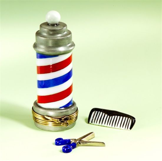 Picture of Limoges Barber Shop Box