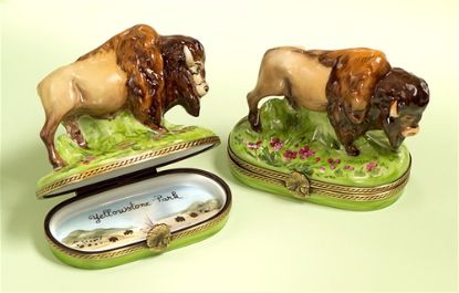 Picture of Limoges Bison Box, Each