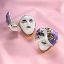 Picture of Limoges Purple Pink Mardi Gras Mask Box, Each. 