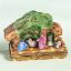 Picture of Limoges Manger with Green Moss Box