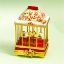 Picture of Limoges Red and Gold Birdcage with Birds