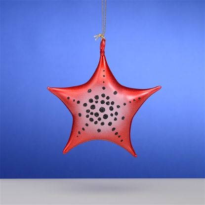 Picture of De Carlini Orange Starfish Ornament