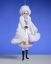 Picture of De Carlini Lady in White Fur and Pink Dress Ornament