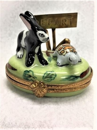 Picture of Limoges Tortoise and the Hare Box