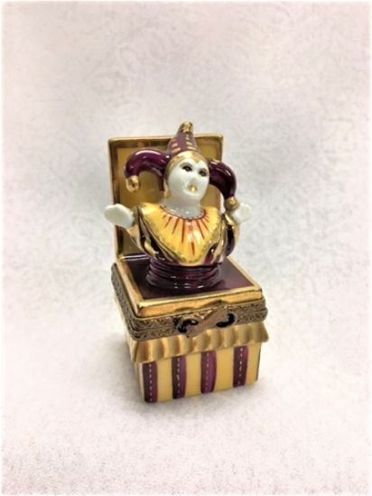 Picture of Limoges Jester in a Box
