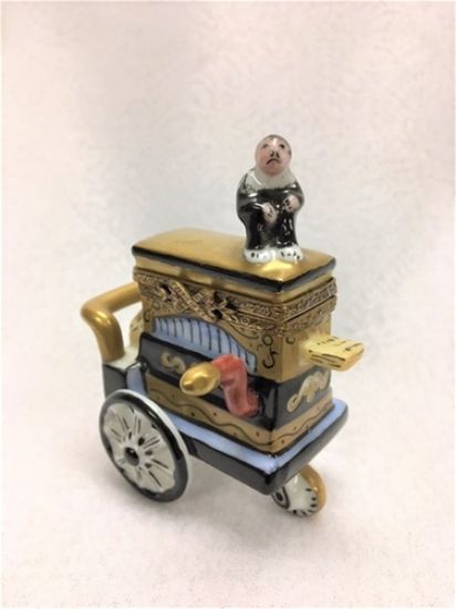Picture of Limoges Monkey Street Musician Box
