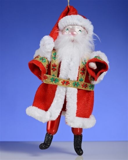 Picture of De Carlini Jolly Santa Ornament