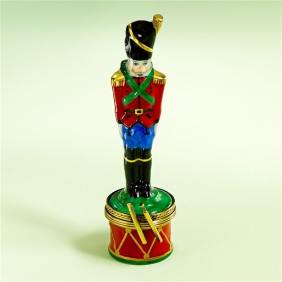 Picture of Limoges Toy Soldier on Drum Box