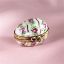 Picture of Limoges Mini Egg with Roses and Gold Stripes Box