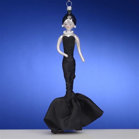 Picture of De Carlini Haute Couture Lady in Black Ornament